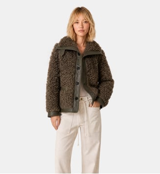 Manteau Vinko Rev - Leon & Harper - Kaki