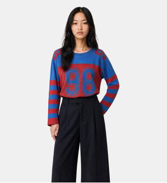 Tshirt Taram Number - Leon & Harper - Red