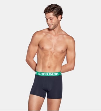 Lot de 2 boxers signature en coton Eden Park