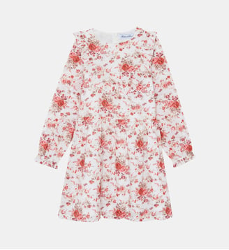 Robe -   coton col plastron - Tartine Et Chocolat - Rose