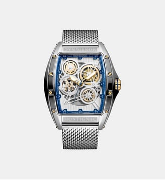Montre automatique Tonneau Argenté MOW1213 - Montignac - Argenté