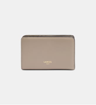 Portefeuille Origami en cuir - Lancel - Galet