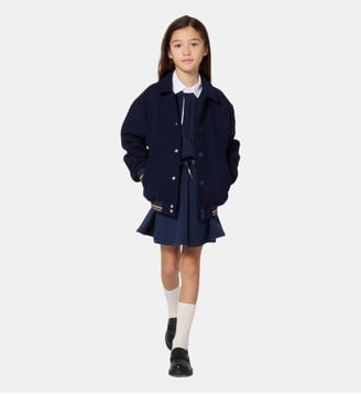 Jupe patineuse en molleton - BOSS Kidswear - Bleu cargo