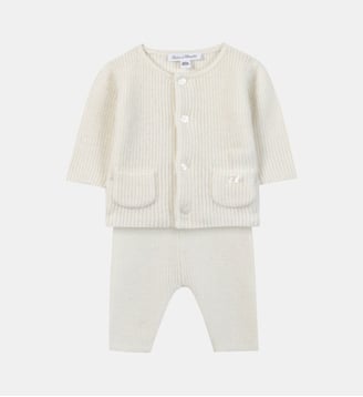 Ensemble long - Laine  tricot - Tartine Et Chocolat - Écru