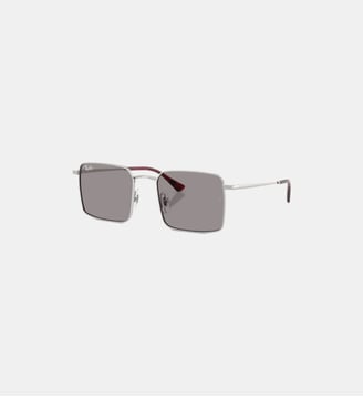 Lunettes de soleil Carré RB3782 Idan - Ray Ban - Argent