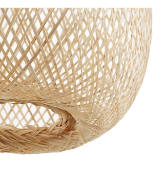 Suspension en bambou Ø30 cm La Redoute Interieurs