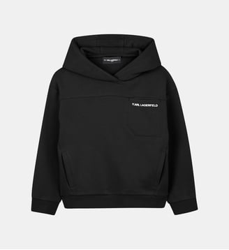 Sweat à capuche - Karl Lagerfeld Kids - Black
