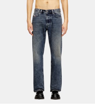 Relaxed Jeans Regular Waist 1980 D-Eeper - Diesel - Bleu foncé