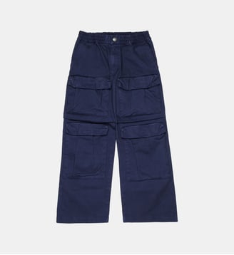 Pantalon cargo avec poches plaquées - Diesel Kids - Bleu