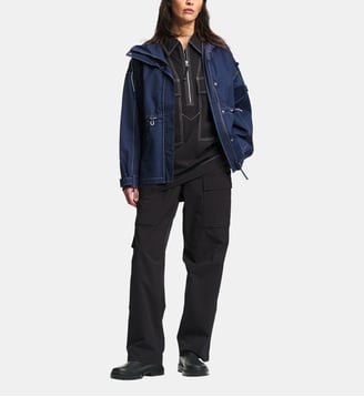 Parka imperméable courte MTD - Aigle - Bleu marine