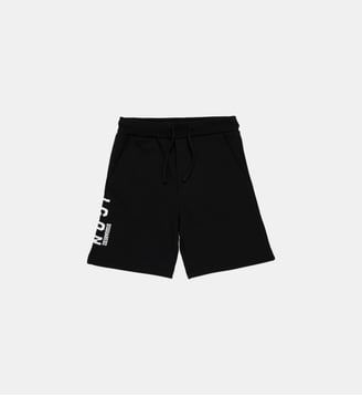 Short portant la marque ICON - Dsquared2 - Noir