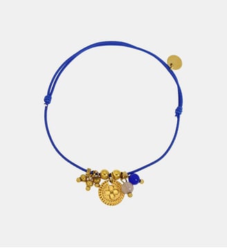 Bracelet élastique  Breloques - Les Cléias - Bleu roi