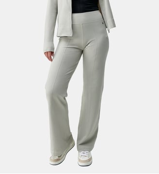 Pantalon de sport Gita jambe large - Born Living Yoga - Nude blé