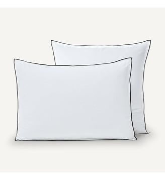 Taie d'oreiller enfant voile coton bio lavé AM.PM