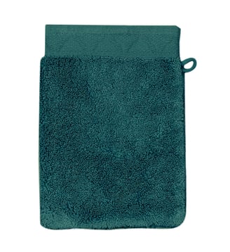 Gant de toilette Caresse - Le Jacquard Francais - Vert forêt