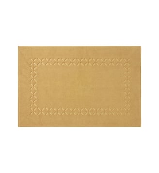 Tapis de bain  en coton - Yves Delorme - Jaune