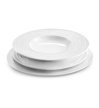 Service de vaisselle 18 pièces - Médard de Noblat - Blanc