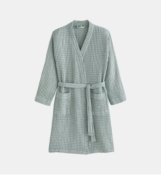 Peignoir kimono nid d'abeille 350 g/m² La Redoute Interieurs