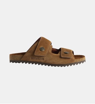 Sandales Santa Fe Suede - Zadig&Voltaire - Marron cognac