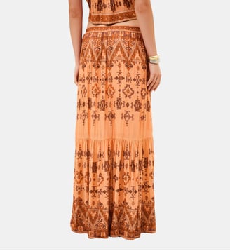 Jupe Zaya - Ba&sh - Mandarine