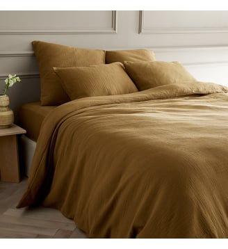 Housse de couette gaze de coton biologique AM.PM
