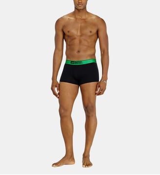 Lot de trois boxers avec ceinture métallisée - Diesel - Noir