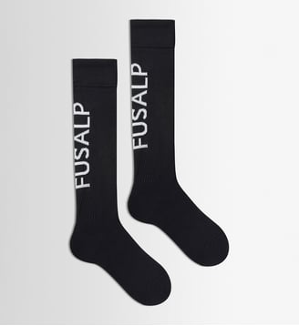 Chaussettes hautes - Fusalp - Noir