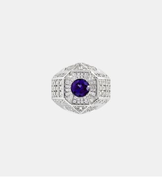 Bague Meaningful Tanzanite et Argent - Statement - Argent