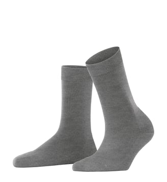 Chaussettes ClimaWool Laine Vierge - Falke - Gris