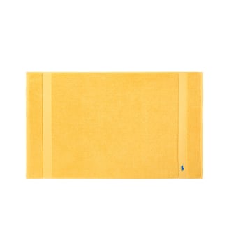 Tapis de bain  en coton - Ralph Lauren Home - Jaune