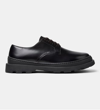Derbies Brutus+ cuir - Camper - Noir