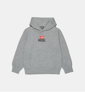 Sweat-shirt avec logo - Diesel Kids - Gris