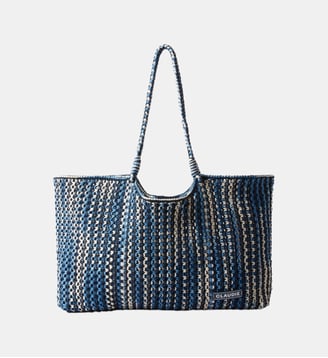 Sac cabas coton - Claudie Pierlot - Marine