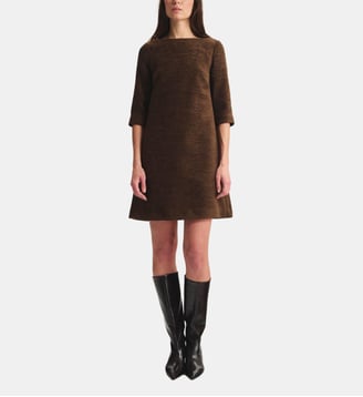 Megan robe - Ines de la Fressange Paris - Brown