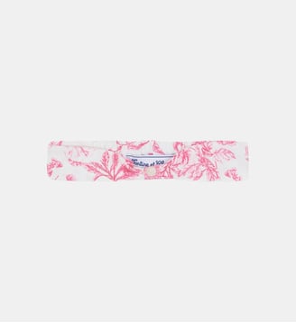 Bandeau -  coton imprimé inspiration toile de jouy - Tartine Et Chocolat - Rose