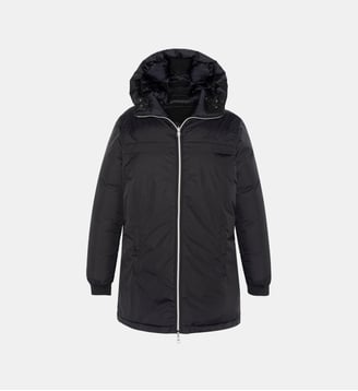 Blouson/doudoune long réversible - Schott - Noir