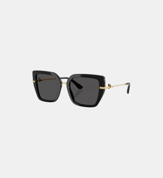 Lunettes de soleil Papillon DG4474F - Dolce & Gabbana - Noir