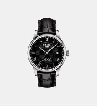Montre automatique Le locle Noir T0064071605300 - Tissot - Argenté