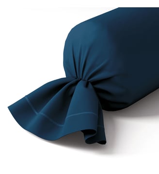 Taie De Traversin Vexin - Anne de Solène - Bleu marine
