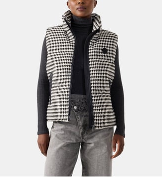Veste Grand Froid puffer sans manches Atsuma multico - Jott - Naturel noir