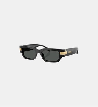Lunettes de soleil Rectangulaire VE4465 - Versace - Noir