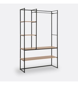 Module de dressing L120 cm - La Redoute Interieurs - Bois et métal