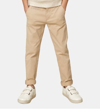 Chino - Cyrillus - Beige moyen uni