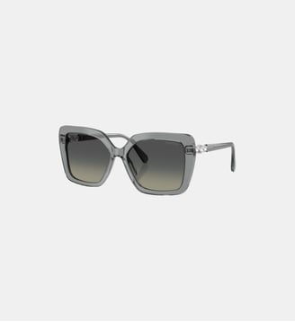 Lunettes de soleil Papillon SK6049 - Swarovski - Gris