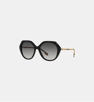 Lunettes de soleil Irrégulier BE4375 Vanessa - Burberry - Noir