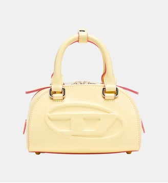 1DR Dome-Petit sac bowling en cuir - Diesel - Jaune