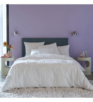 Housse de couette en coton tufté La Redoute Interieurs