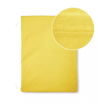 Drap plat percale de coton - Garnier Thiebaut - Mimosa