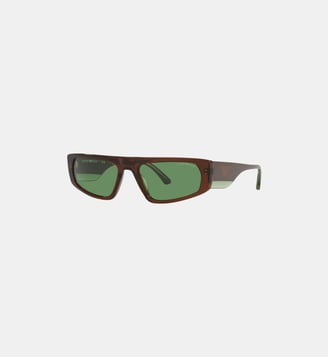 Lunettes de soleil Pillow EA4168 - Emporio Armani - Brun