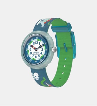 Montre Time to discover Bleu FBNP229 - Flik Flak - Bleu